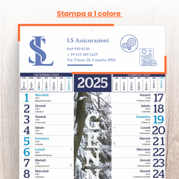 calendario figurato stagioni